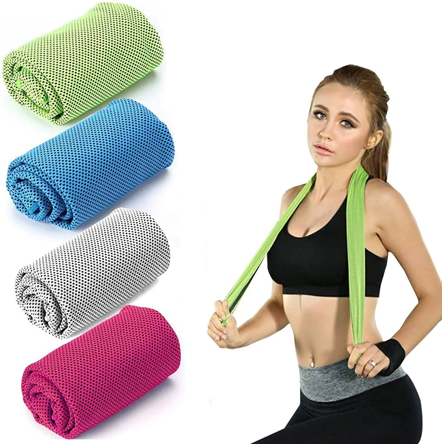 Cooling Sports Towel for Yoga and Gym - Quick Drying