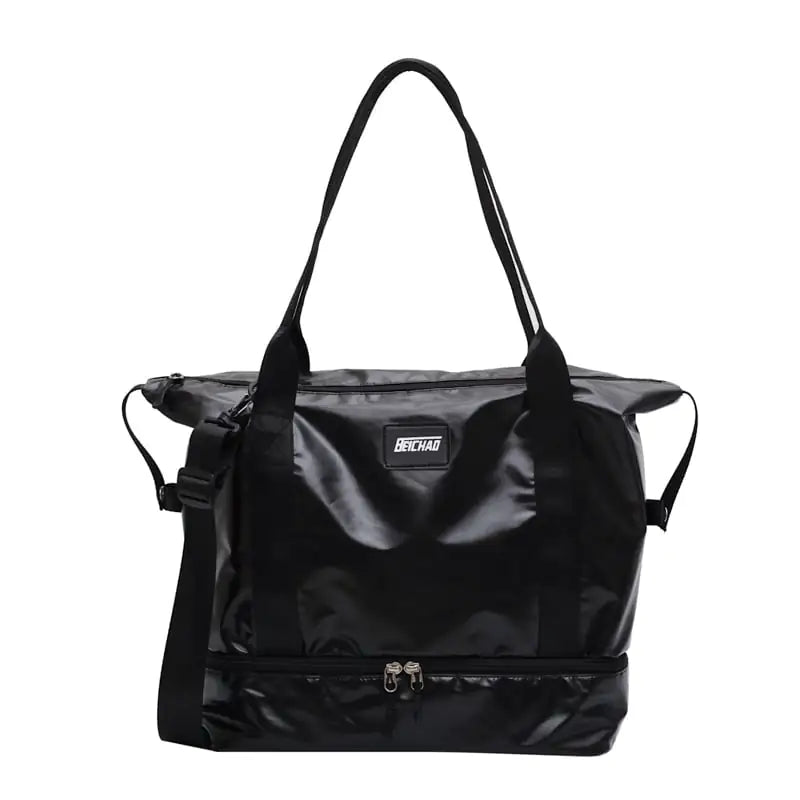 Travel Gym Bag with Dry and Wet Separation Compartments