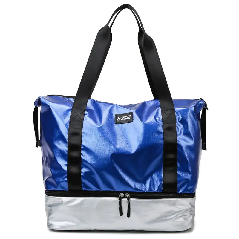 Travel Gym Bag with Dry and Wet Separation Compartments
