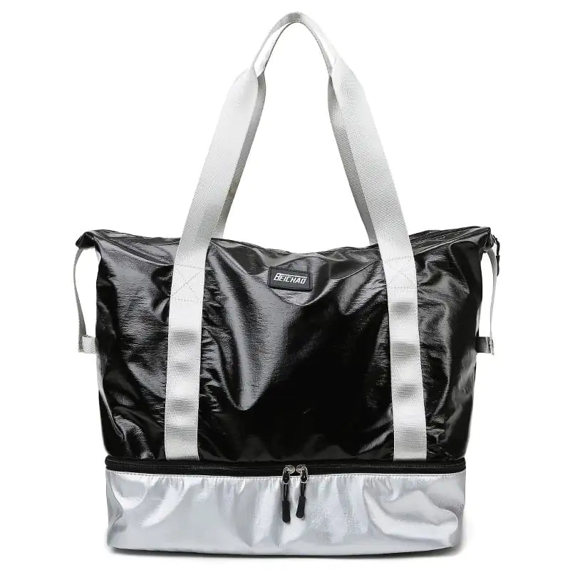 Travel Gym Bag with Dry and Wet Separation Compartments