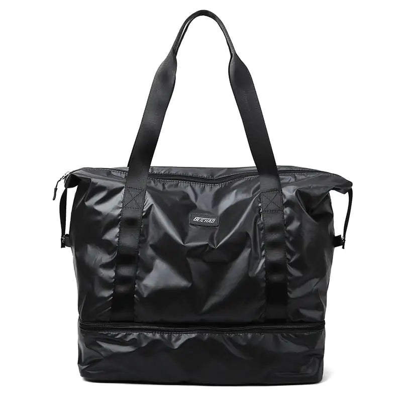 Travel Gym Bag with Dry and Wet Separation Compartments